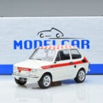 Fiat 126 Abarth Bianco MCG 1:18 MCG18325 Pressofusione - image 6 of 6