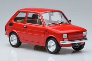 Fiat 126 Rosso MCG 1:18 MCG18323 Pressofusione — immagine 4 di 6