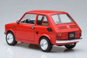 Fiat 126 Rosso MCG 1:18 MCG18323 Pressofusione — immagine 5 di 6