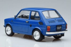 Fiat 126P Blu MCG 1:18 MCG18324 Pressofusione — immagine 5 di 6
