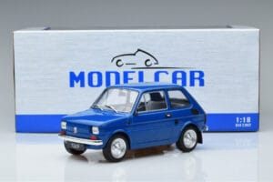 Fiat 126P Blu MCG 1:18 MCG18324 Pressofusione — immagine 6 di 6