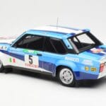 Fiat 131 Abarth #5 Team Fiat Works Rally Portugal 1980 Kyosho 1:18 08376A Pressofusione - image 7 of 8