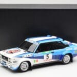 Fiat 131 Abarth #5 Team Fiat Works Rally Portugal 1980 Kyosho 1:18 08376A Pressofusione - image 8 of 8