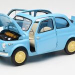 Fiat Nuova 500 Celeste Blu Kyosho 1:18 08966LB - image 2 of 8