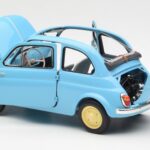 Fiat Nuova 500 Celeste Blu Kyosho 1:18 08966LB - image 5 of 8