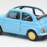 Fiat Nuova 500 Celeste Blu Kyosho 1:18 08966LB - image 7 of 8