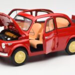 Fiat Nuova 500 Coral Rosso Kyosho 1:18 08966R - image 2 of 8
