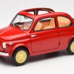 Fiat Nuova 500 Coral Rosso Kyosho 1:18 08966R
