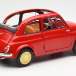 Fiat Nuova 500 Coral Rosso Kyosho 1:18 08966R - image 3 of 8