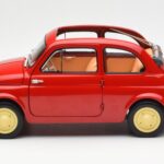 Fiat Nuova 500 Coral Rosso Kyosho 1:18 08966R - image 4 of 8