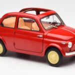 Fiat Nuova 500 Coral Rosso Kyosho 1:18 08966R - image 6 of 8