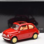Fiat Nuova 500 Coral Rosso Kyosho 1:18 08966R - image 8 of 8