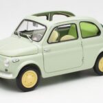 Fiat Nuova 500 Clear Verde Kyosho 1:18 08966LG