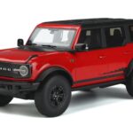 Ford Bronco 4-Door Wildtrak Rosso GT Spirit 1:18 GT360