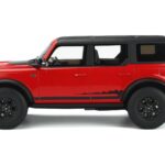 Ford Bronco 4-Door Wildtrak Rosso GT Spirit 1:18 GT360 - image 3 of 5