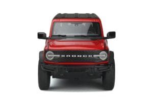 Ford Bronco 4-Door Wildtrak Rosso GT Spirit 1:18 GT360 Resina — immagine 4 di 5