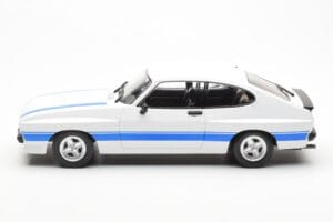 Ford Capri Mk2 X-Pack Bianco MCG 1:18 MCG18347 Pressofusione — immagine 3 di 6