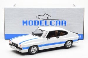 Ford Capri Mk2 X-Pack Bianco MCG 1:18 MCG18347 Pressofusione — immagine 6 di 6