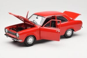 Ford Escort Mk1 RHD Rosso Minichamps 1:18 150081070 Pressofusione — immagine 2 di 8