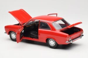 Ford Escort Mk1 RHD Rosso Minichamps 1:18 150081070 Pressofusione — immagine 5 di 8