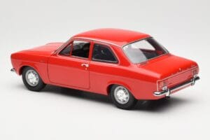 Ford Escort Mk1 RHD Rosso Minichamps 1:18 150081070 Pressofusione — immagine 7 di 8