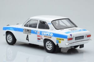 Ford Escort Mk1 RS1600 Night Version #4 R. Clark / T. Mason RAC Rally 1972 IXO 1:18 18RMC101 Pressofusione — immagine 5 di 6