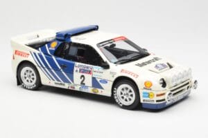 Ford RS200 Gr.B #2 S. Blomqvist / B. Berglund Lombard RAC Rally 1986 Otto 1:18 OT679 Resina — immagine 4 di 6