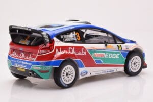Ford Fiesta RS WRC Ford Abu Dhabi #3 M. Hirvonen / J. Lehtinen Winner Rally Australia 2011 Minichamps 1:18 151110803 Pressofu — immagine 2 di 6