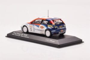 Ford Focus RS WRC #5 C. McRae / N. Grist Rally Acropolis Winner 2002 Minichamps 1:43 430028905 Pressofusione — immagine 3 di 4