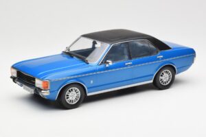 Ford Granada Mk1 Blu Metallizzato Nero Opaco MCG 1:18 MCG18394