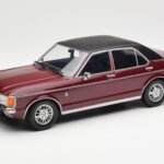 Ford Granada Mk1 Rosso Scuro Metallizzato Nero Opaco MCG 1:18 MCG18393