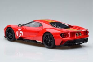 Ford GT Alan Mann Heritage Edition Rosso GT Spirit 1:18 GT882 Resina — immagine 5 di 6