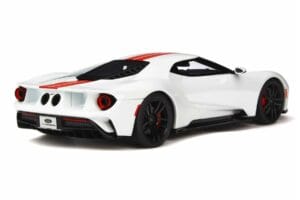 Ford GT Frozen Bianco GT Spirit 1:18 GT097 Resina — immagine 2 di 4