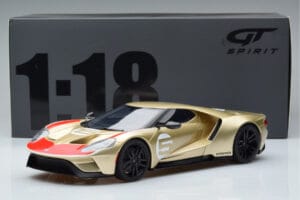 Ford GT Holman Moody Heritage Edition Bronzo GT Spirit 1:18 GT883 Resina — immagine 6 di 6