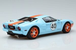 Ford GT Gulf Livery AUTOart 1:18 80513 Pressofusione — immagine 3 di 8