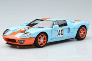 Ford GT Gulf Livery AUTOart 1:18 80513 Pressofusione