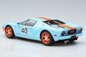 Ford GT Gulf Livery AUTOart 1:18 80513 Pressofusione — immagine 6 di 8