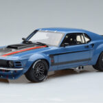 Ford Mustang Boss Cobra Ruffian Cars Blu GT Spirit 1:18