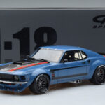 Ford Mustang Boss Cobra Ruffian Cars Blu GT Spirit 1:18 - image 6 of 6