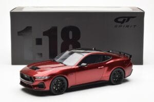 Ford Mustang GT S650 Rapid Rosso GT Spirit 1:18 GT433 Resina — immagine 6 di 6