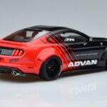Ford Mustang S550 LB Works Liberty Walk Advan GT Spirit 1:18 KJ035 Resina - image 2 of 6