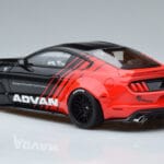 Ford Mustang S550 LB Works Liberty Walk Advan GT Spirit 1:18 KJ035 Resina - image 5 of 6