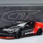 Ford Mustang S550 LB Works Liberty Walk Advan GT Spirit 1:18 KJ035 Resina - image 6 of 6