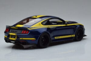 Ford Mustang S550 Shelby Super Snake Blu GT Spirit 1:18 GT871 Resina — immagine 2 di 6
