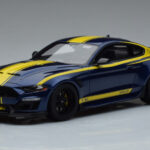 Ford Mustang S550 Shelby Super Snake Blu GT Spirit 1:18