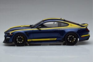 Ford Mustang S550 Shelby Super Snake Blu GT Spirit 1:18 GT871 Resina — immagine 3 di 6