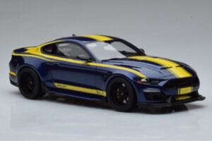 Ford Mustang S550 Shelby Super Snake Blu GT Spirit 1:18 GT871 Resina — immagine 4 di 6