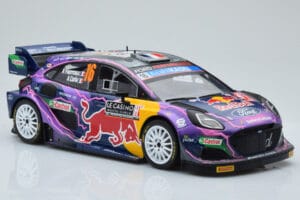 Ford Puma Rally1 WRC #16 A. Fourmaux / A. Coria Rally Monte Carlo 2022 IXO 1:18 18RMC111 Pressofusione — immagine 4 di 6