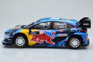 Ford Puma Rally1 WRC #7 P-L. Loubet / N. Gilsoul Rally Sweden 2023 IXO 1:18 18RMC154B Pressofusione — immagine 3 di 6