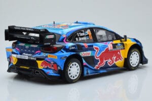 Ford Puma Rally1 WRC #8 O. Tanak / M. Jarveoja Winner Rally Sweden 2023 IXO 1:18 18RMC154A Pressofusione — immagine 2 di 6